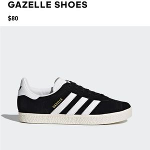 Adidas Gazelle - Women’s Size 5, Kids Size 4. Worn once.